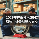 2026年称重技术研讨新趋势:计量创新方向交流一体化作业这样干才扎实(图1) 2026年称重技术研讨新趋势:计量创新方向交流一体化作业这样干才扎实(图1)