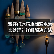 双开门冰箱底部漏水怎么处理?详解解决方法(图3) 双开门冰箱底部漏水怎么处理?详解解决方法(图3)