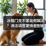冰箱门关不紧如何解决?清洁调整更换密封条方法详解(图1) 冰箱门关不紧如何解决?清洁调整更换密封条方法详解(图1)