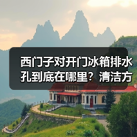 西门子对开门冰箱排水孔到底在哪里？清洁方法全解析（图2）