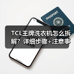TCL王牌洗衣机怎么拆解？详细步骤+注意事项全解析（图2）