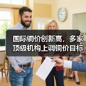 国际铜价创新高,多家顶级机构上调铜价目标价(图1) 国际铜价创新高,多家顶级机构上调铜价目标价(图1)