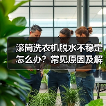滚筒洗衣机脱水不稳定怎么办?常见原因及解决方法详解(图4) 滚筒洗衣机脱水不稳定怎么办?常见原因及解决方法详解(图4)