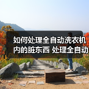 如何处理全自动洗衣机内的脏东西 处理全自动洗衣机内的脏东西方法【详解】（图1）