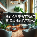 洗衣机不漂洗了怎么回事 解决洗衣机不脱水方法【详解】（图4）
