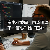 家电业破局:市场困境下“信心”比“国补”更珍贵(图1) 家电业破局:市场困境下“信心”比“国补”更珍贵(图1)