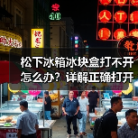 松下冰箱冰块盒打不开怎么办?详解正确打开方法(图2) 松下冰箱冰块盒打不开怎么办?详解正确打开方法(图2)