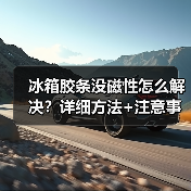 冰箱胶条没磁性怎么解决?详细方法+注意事项(图1) 冰箱胶条没磁性怎么解决?详细方法+注意事项(图1)