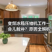 变频冰箱压缩机工作一会儿就停?原因全解析(图1) 变频冰箱压缩机工作一会儿就停?原因全解析(图1)