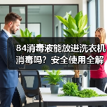 84消毒液能放进洗衣机消毒吗?安全使用全解析(图1) 84消毒液能放进洗衣机消毒吗?安全使用全解析(图1)