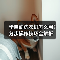 半自动洗衣机怎么用?分步操作技巧全解析(图4) 半自动洗衣机怎么用?分步操作技巧全解析(图4)