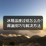 冰箱温度过低怎么办?调温技巧与解决方法(图1) 冰箱温度过低怎么办?调温技巧与解决方法(图1)