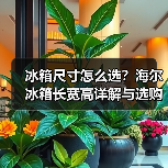 冰箱尺寸怎么选？海尔冰箱长宽高详解与选购建议（图2）