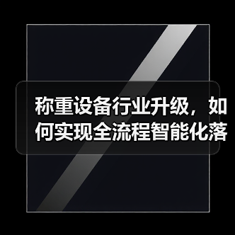 称重设备行业升级,如何实现全流程智能化落地一体化作业?(图2) 称重设备行业升级,如何实现全流程智能化落地一体化作业?(图2)