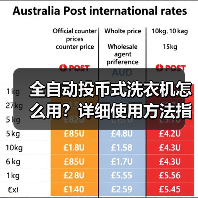 全自动投币式洗衣机怎么用?详细使用方法指南(图2) 全自动投币式洗衣机怎么用?详细使用方法指南(图2)