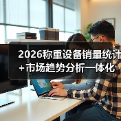 2026称重设备销量统计+市场趋势分析一体化作业,我们这样干出成绩(图3) 2026称重设备销量统计+市场趋势分析一体化作业,我们这样干出成绩(图3)