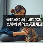 美的空调通用遥控器怎么解锁 美的空调通用遥控器解决方法【详解】(图3) 美的空调通用遥控器怎么解锁 美的空调通用遥控器解决方法【详解】(图3)