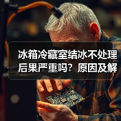 冰箱冷藏室结冰不处理后果严重吗?原因及解决方法全解析(图2) 冰箱冷藏室结冰不处理后果严重吗?原因及解决方法全解析(图2)