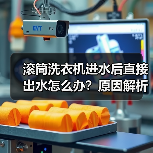 滚筒洗衣机进水后直接出水怎么办?原因解析与解决方法(图1) 滚筒洗衣机进水后直接出水怎么办?原因解析与解决方法(图1)