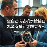 全自动洗衣机水管接口怎么安装？详解步骤+注意事项（图2）
