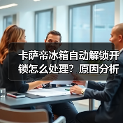卡萨帝冰箱自动解锁开锁怎么处理?原因分析+解决方法详解(图4) 卡萨帝冰箱自动解锁开锁怎么处理?原因分析+解决方法详解(图4)