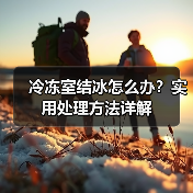 冷冻室结冰怎么办?实用处理方法详解(图1) 冷冻室结冰怎么办?实用处理方法详解(图1)