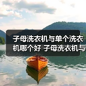 子母洗衣机与单个洗衣机哪个好 子母洗衣机与单个洗衣机的区别【详解】（图1）