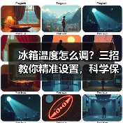 冰箱温度怎么调?三招教你精准设置,科学保鲜更省电(图2) 冰箱温度怎么调?三招教你精准设置,科学保鲜更省电(图2)
